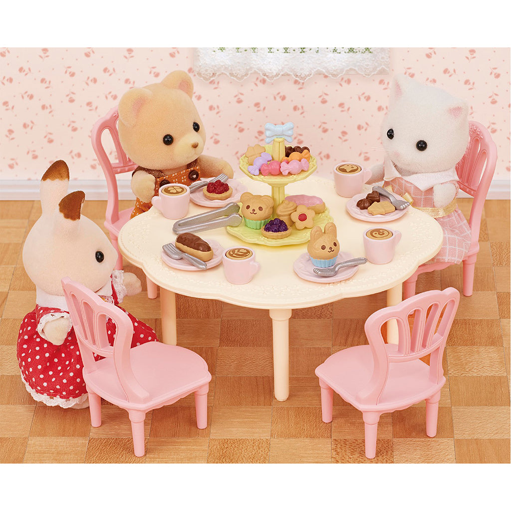 Sylvanian Families, dukketilbehør - Sweet party sæt