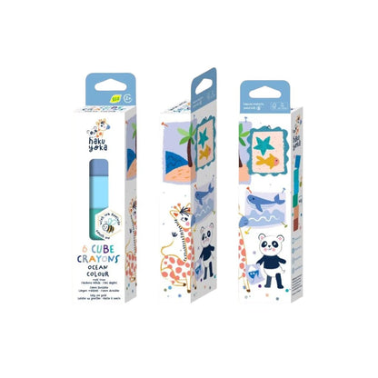 Haku Yoka, Fyrkantiga färgkritor - havets färger