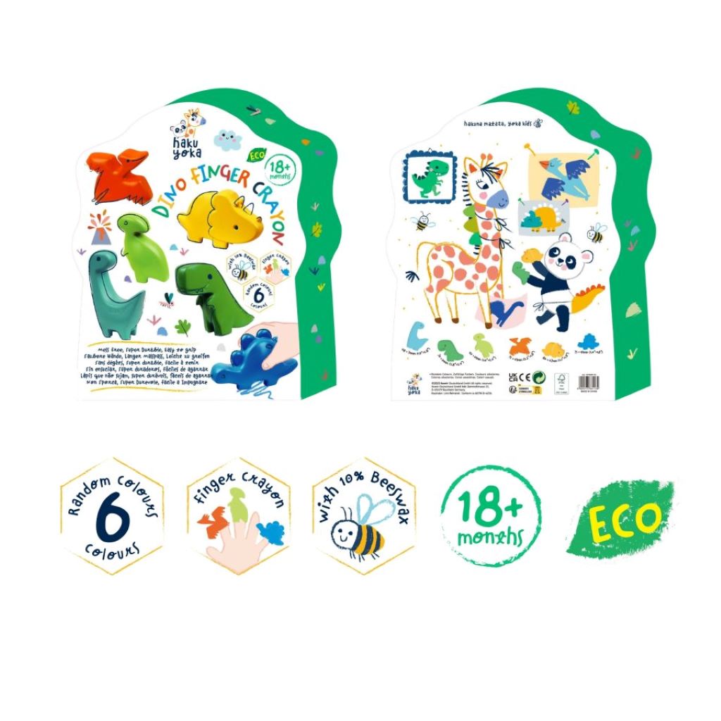 Haku Yoka, Mina första färger - dinosaurier