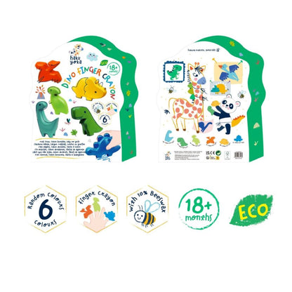 Haku Yoka, Mina första färger - dinosaurier