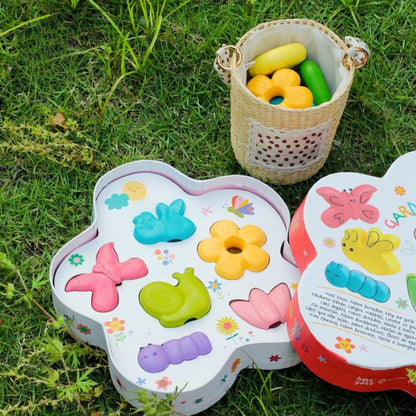 Haku Yoka, Mina första färger - en tur i trädgården