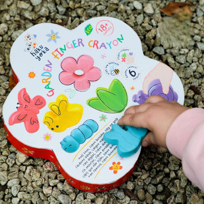 Haku Yoka, Mina första färger - en tur i trädgården