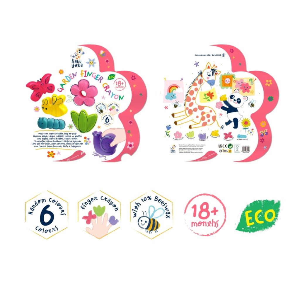 Haku Yoka, Mina första färger - en tur i trädgården