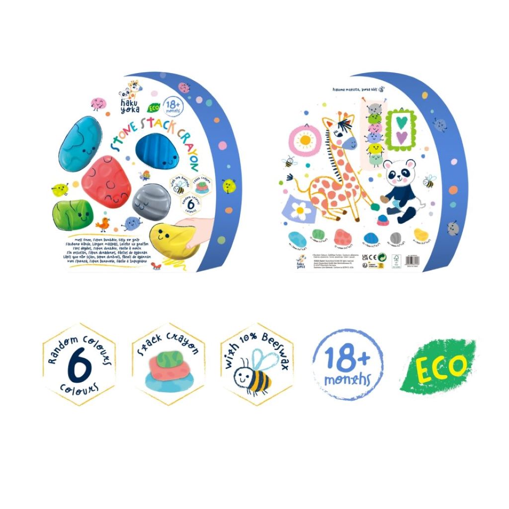 Haku Yoka, Mina första färger - formade som stenar