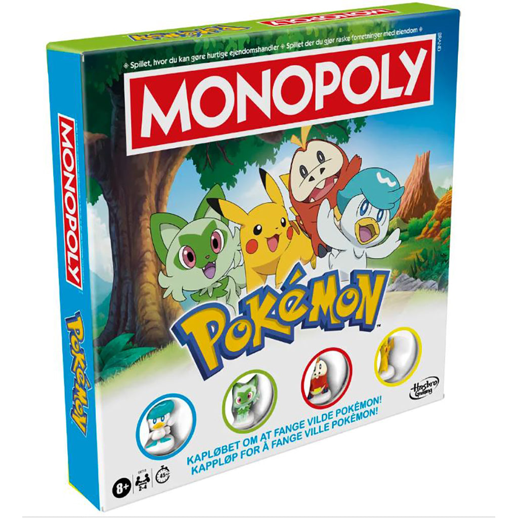 Hasbro Spil, Monopoly Pokemon DK/NO