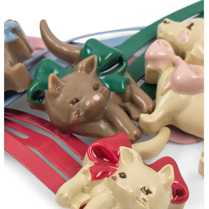 Konges Sløjd hårspännen, 4-pack – Cats and Dogs