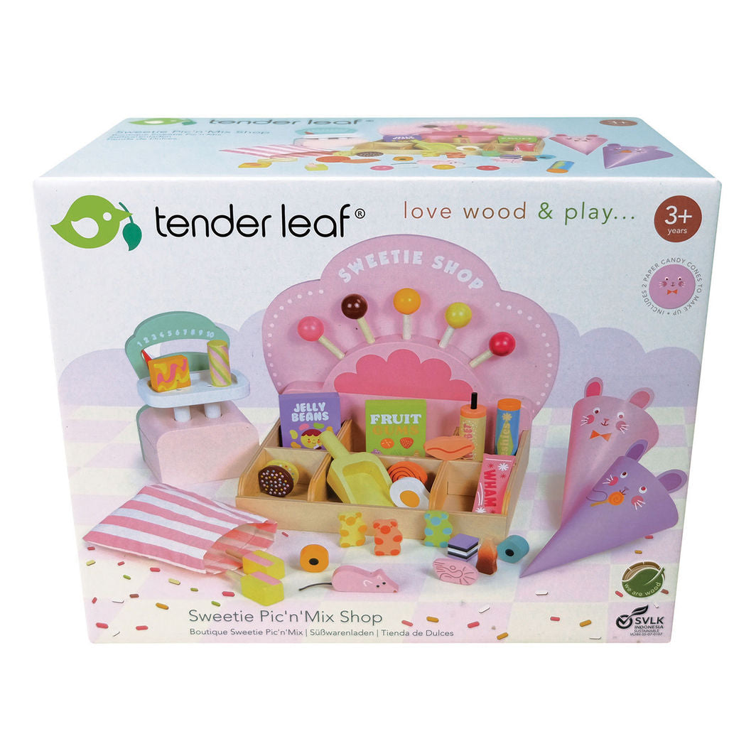 Tender Leaf, Träleksaksmat – Godisbutik