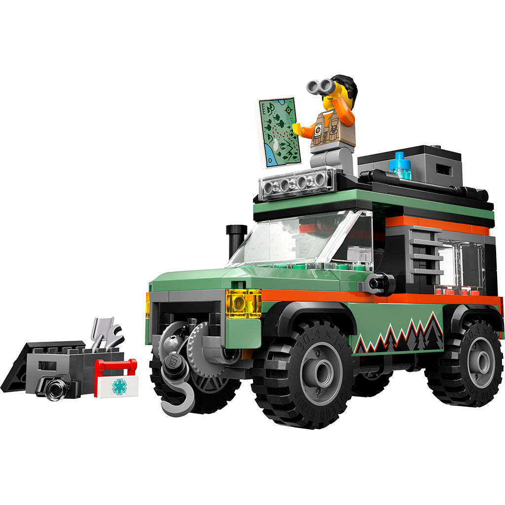 LEGO® City Great Vehicles, Fyrhjulsdriven bergs-offroader