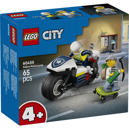 LEGO® City Police, Polismotorcykel på brottsjakt
