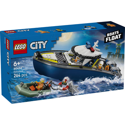 LEGO® City Police, Polisbåt på brottsjakt