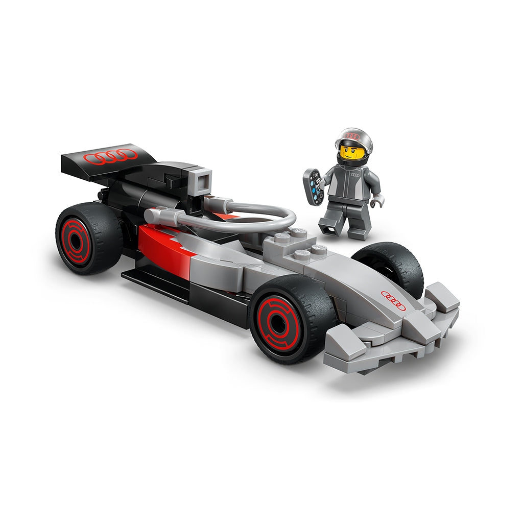 LEGO® City F1®-utställningslastbil med Audi F1®-racerbil