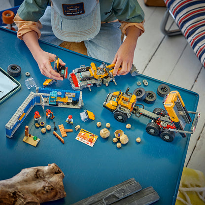 LEGO® City Frontlastare och lastbil med tippflak – Byggsats 60494