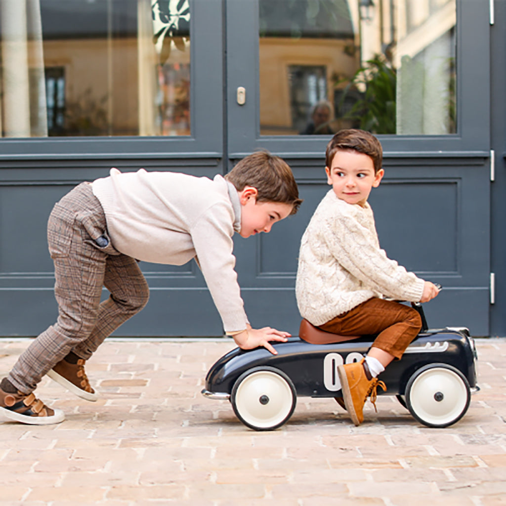 Baghera gåbil i metall, Shark blue