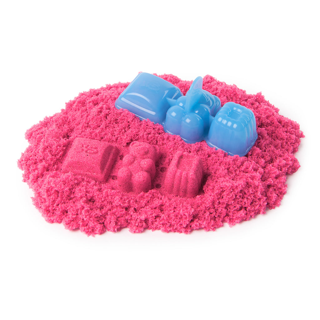 Kinetic Sand, Godispåse, 85 g och 1 form - 4 olika färger