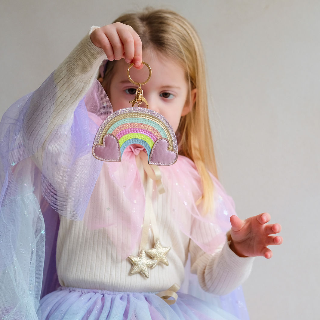Mimi &amp; Lula nyckelring, Rainbow My Little Unicorn