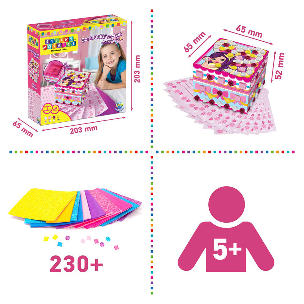 Sticky Mosaics smyckeskrin