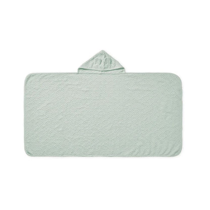 Cam Cam juniorhandduk med huva och öron, Dusty green