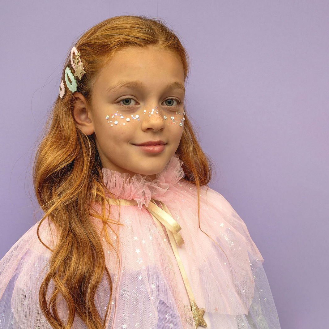 Mimi &amp; Lula 5 hårspännen, Mini Scalloped Edge My Little Unicorn