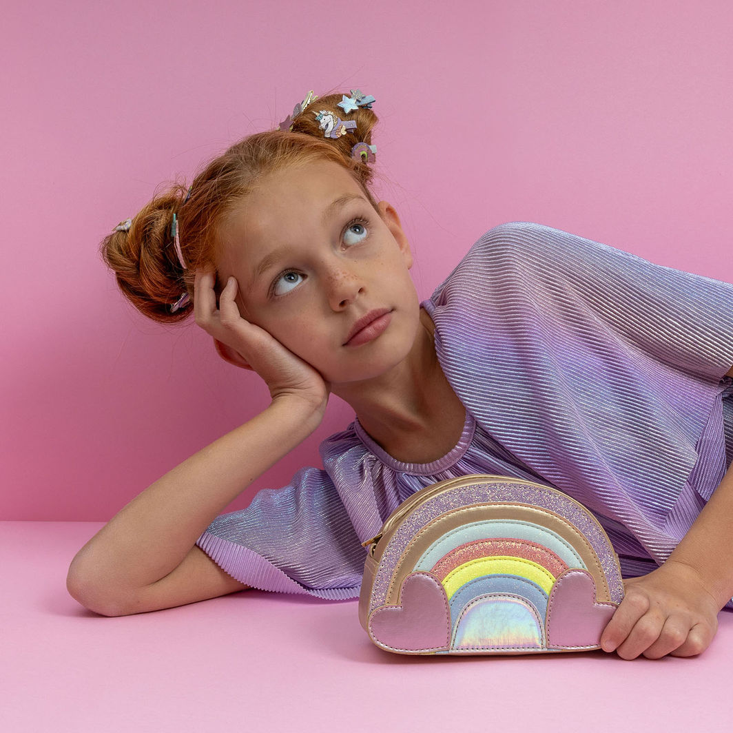 Mimi &amp; Lula axelväska, Rainbow My Little Unicorn