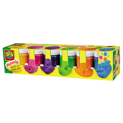 SES Creative affischfärger, Multi 6 x 45 ml