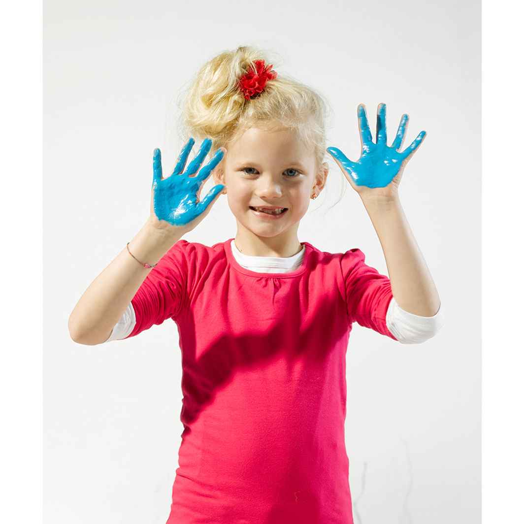 SES Creative, Fingerfärg - 4 x 145 ml