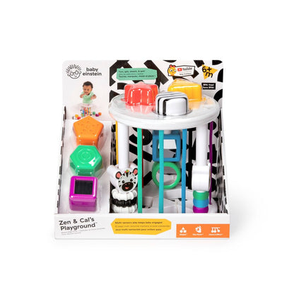 BABY EINSTEIN Baby Einstein Zen &amp; Cal’s Playground™ sensoriskt sorteringsleksak