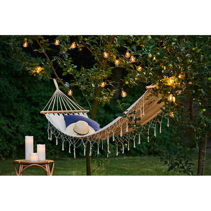 Sirius Tobias Tilläggssats, svart ljusslinga med 10 klara LED-pärlor (utan transformer)