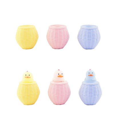 Robetoy Squeezy-boll i form av kyckling, blandade färger