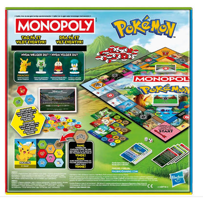 Hasbro Monopoly Pokemon DK/NO