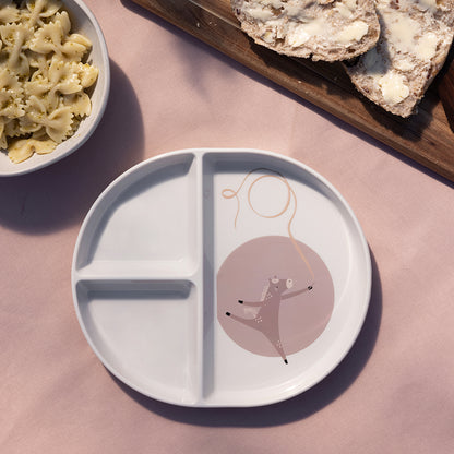 Sebra 3-delad tallrik, Tastii - Teeny Toes