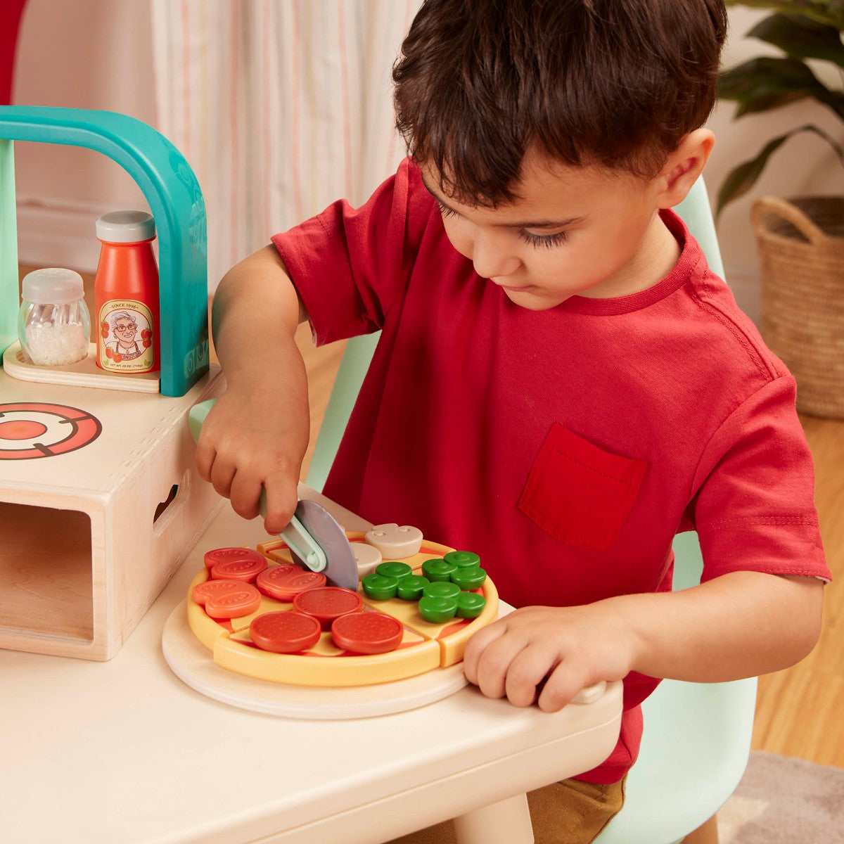 B Toys, Pizza &amp; pasta legesæt 702227