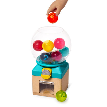 B Toys Tyggegummi maskine, Lær at tælle