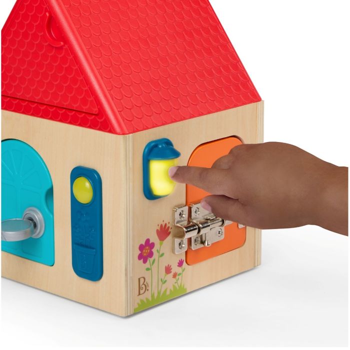 B Toys låshus, lär dig låsa upp