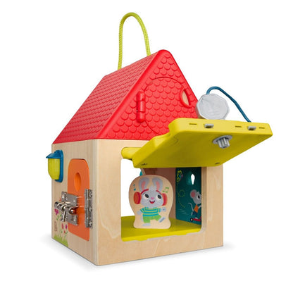 B Toys låshus, lär dig låsa upp