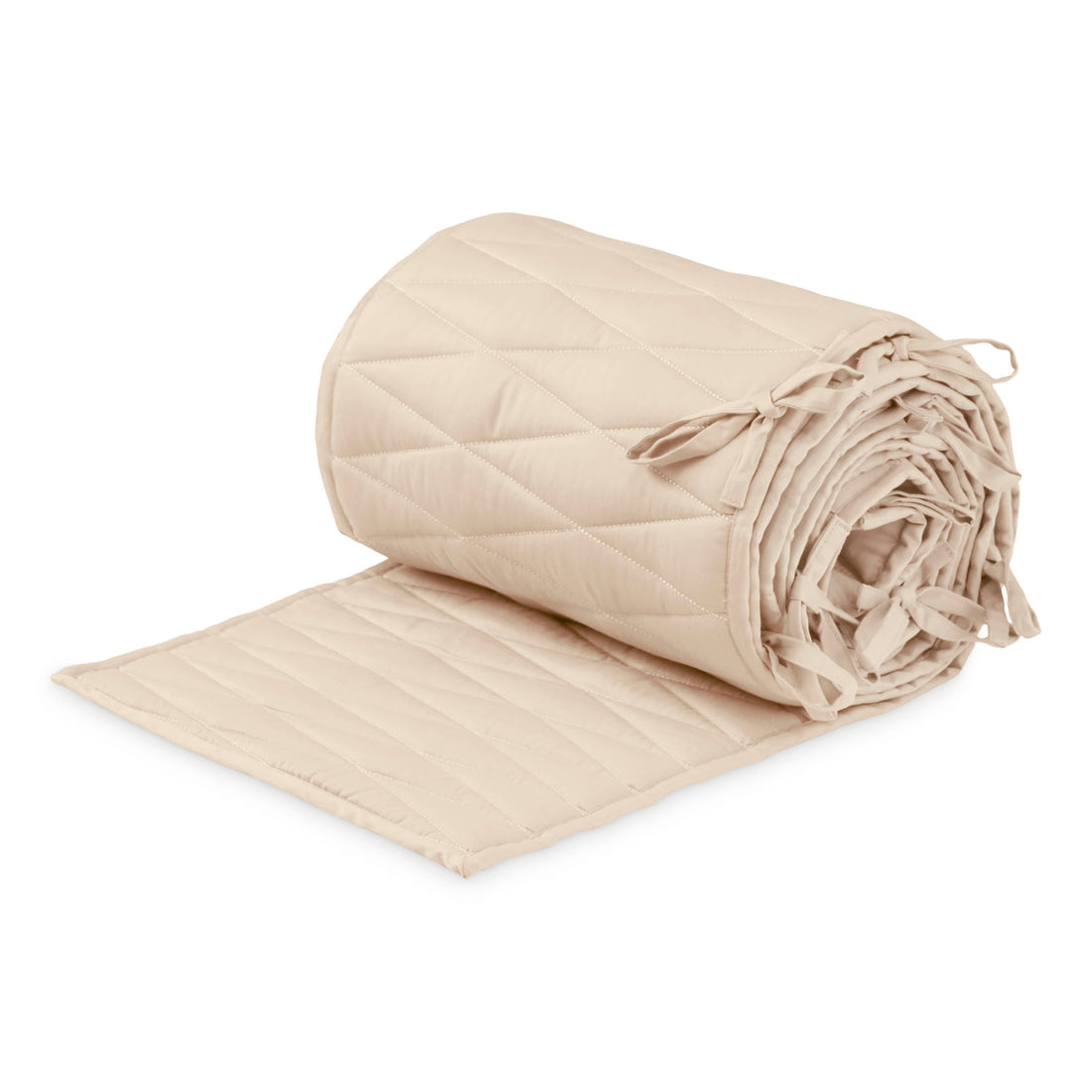 Cam Cam Harlekin sängkant, ekologisk – Almond