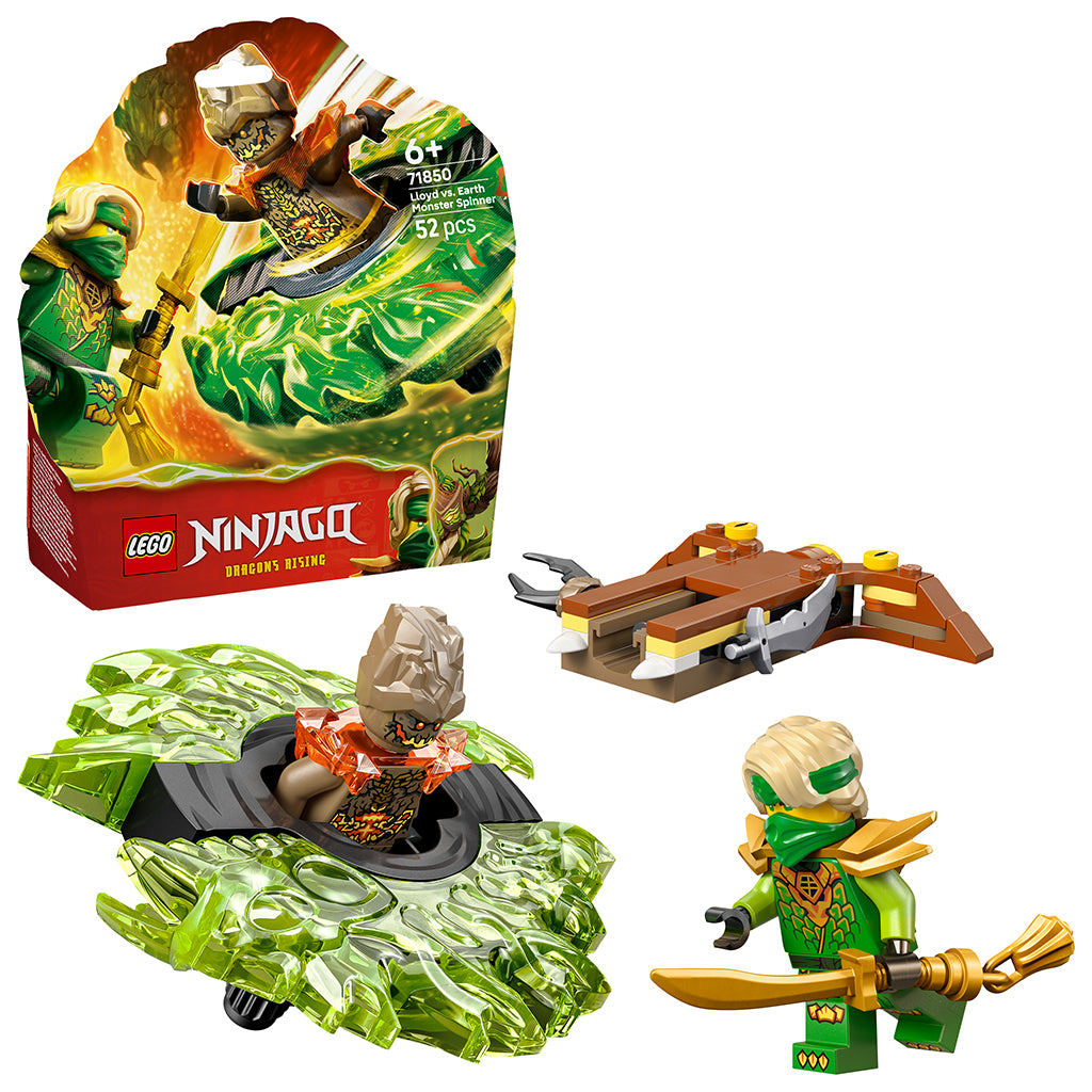 LEGO® NINJAGO® Lloyd mot jordmonster-spinnaren