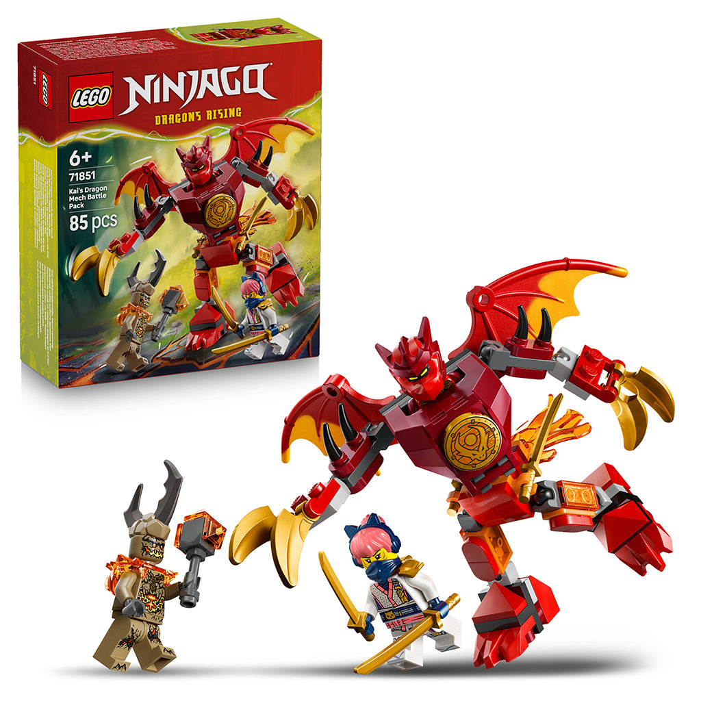 LEGO® NINJAGO® Kais drak-mecha – stridspaket