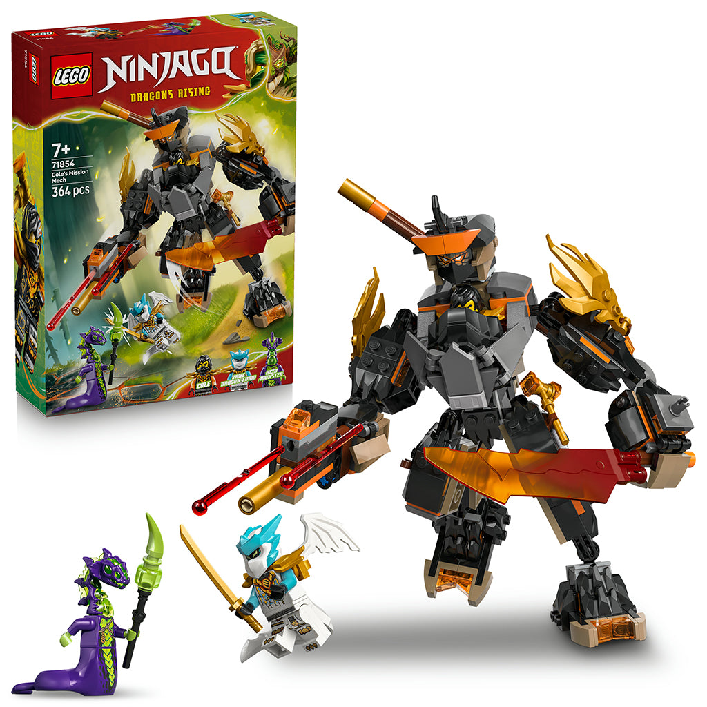 LEGO® NINJAGO® Coles missions-mech och drake-Zane