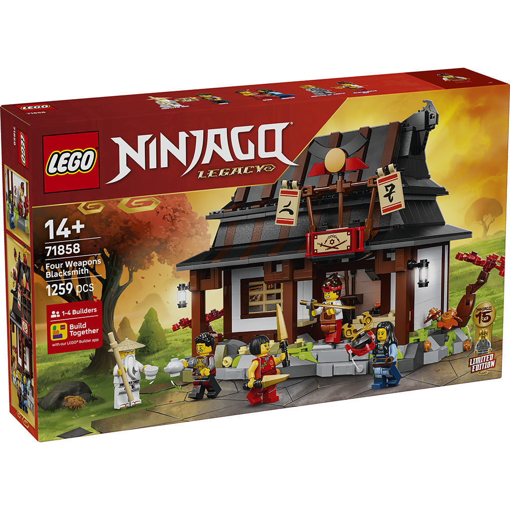 LEGO® NINJAGO® De Fire Våben-smedjen – 15-års jubilæum