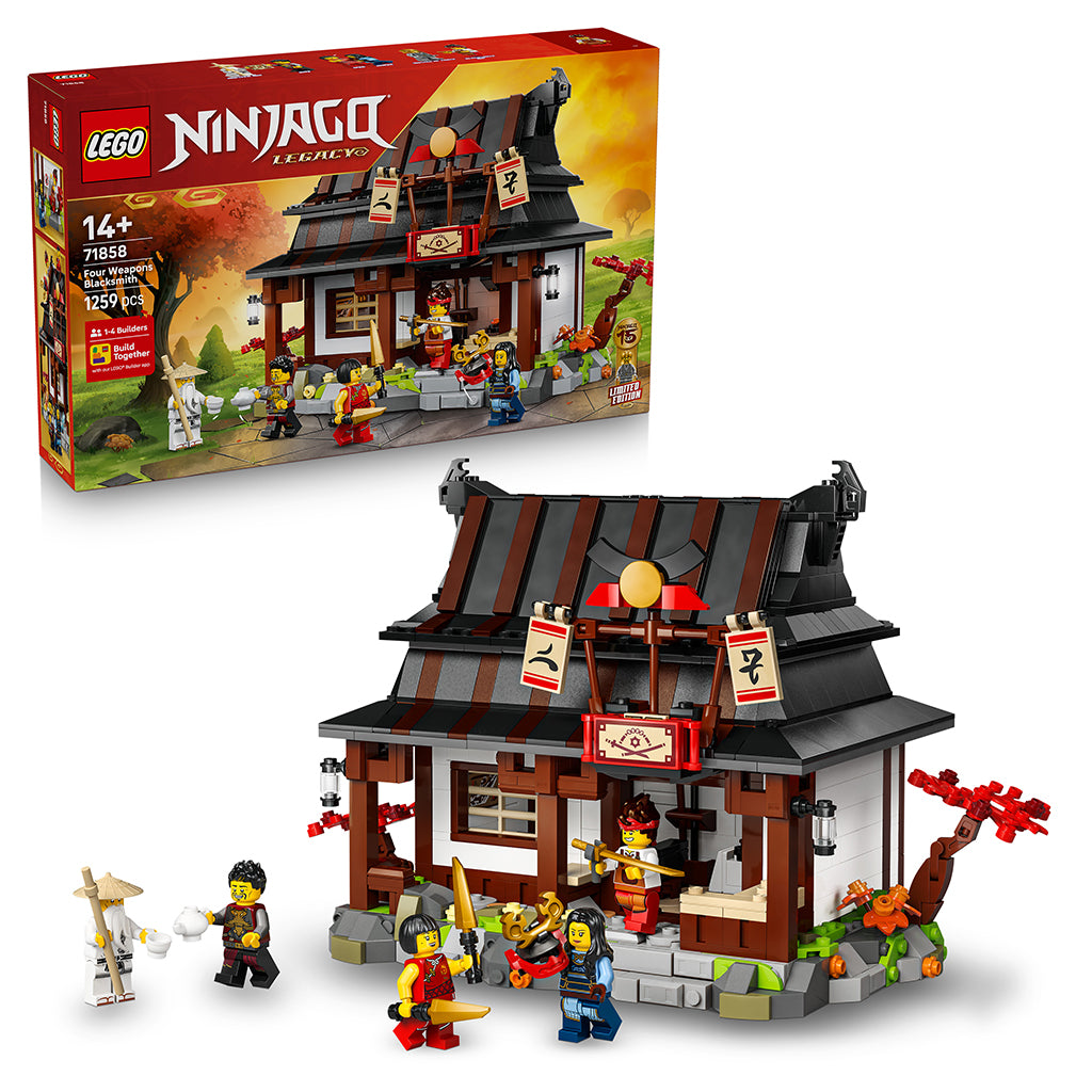 LEGO® NINJAGO® De fyra vapen-smedjan – 15-årsjubileum