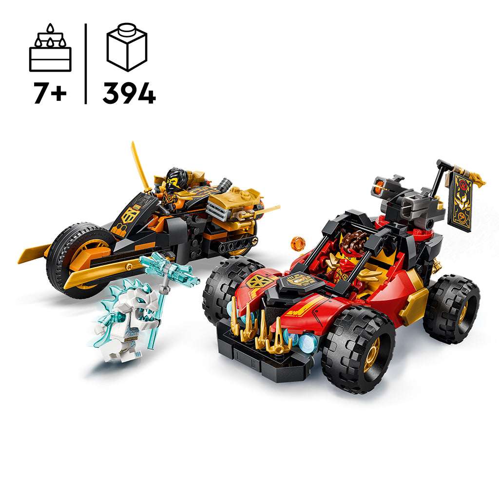 LEGO® NINJAGO® Kai och Coles kombi-fordon Leksak 71864