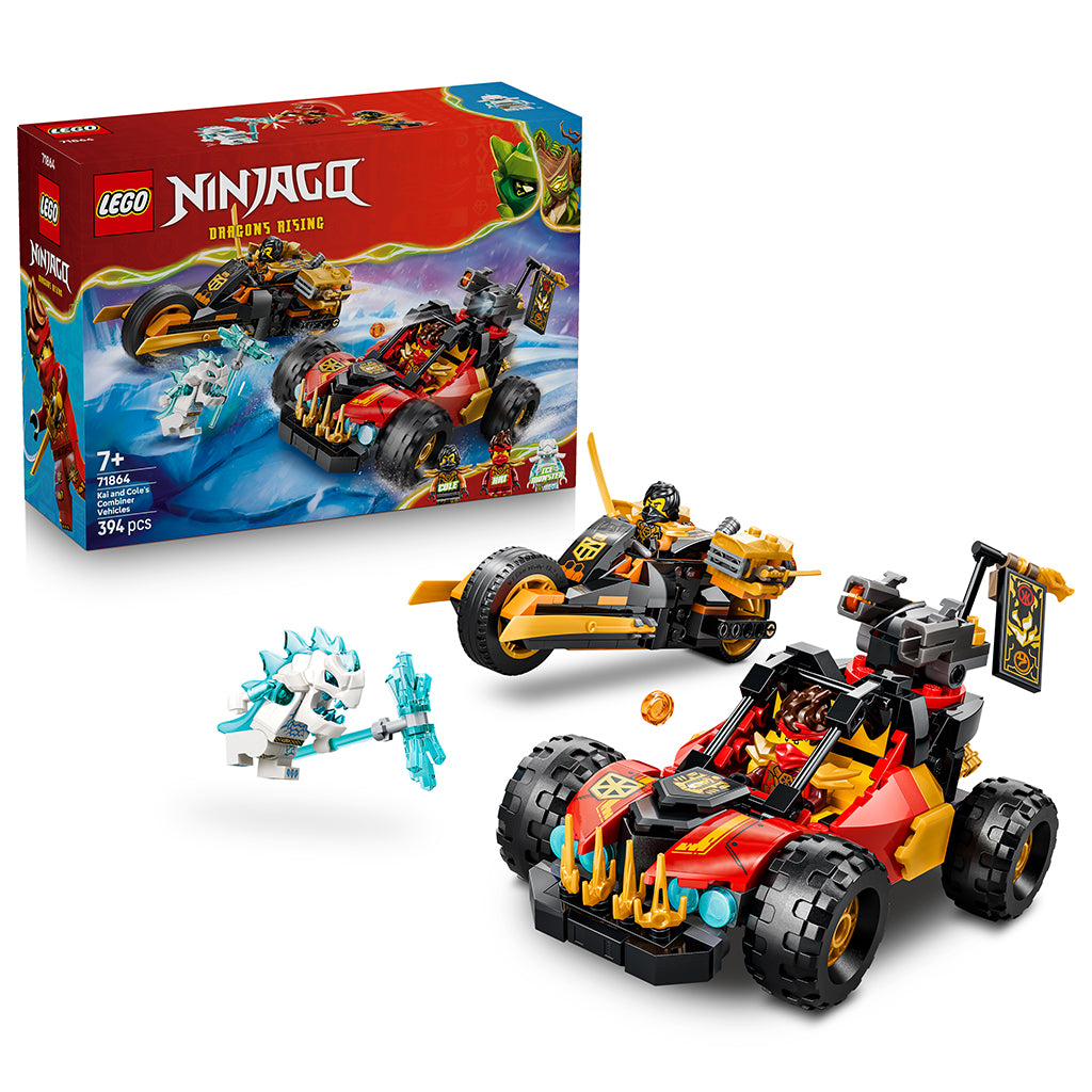 LEGO® NINJAGO® Kai och Coles kombi-fordon Leksak 71864