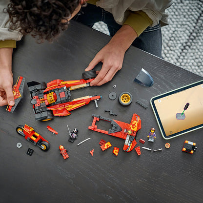 LEGO® NINJAGO® X-1 ninjabil – 15-årsjubileum leksak 71867
