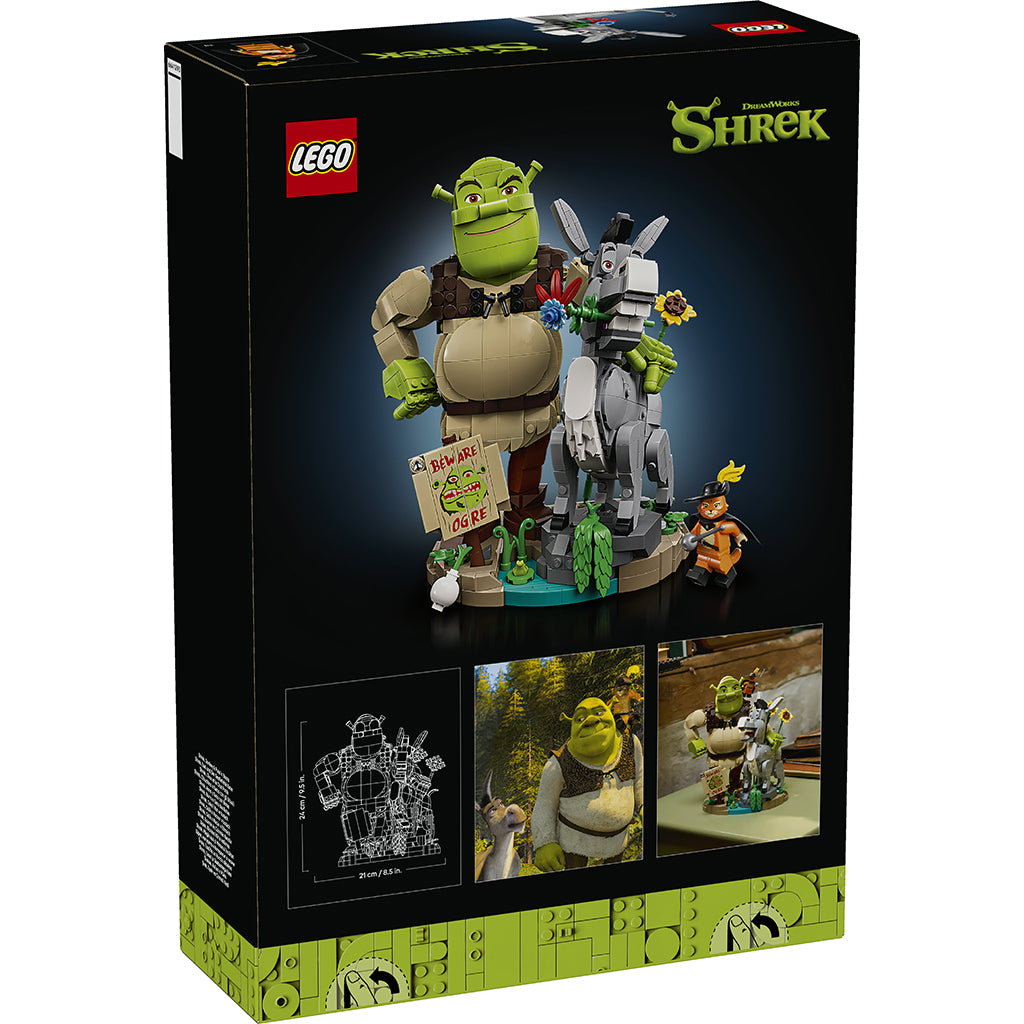 LEGO® Shrek: Shrek, Åsna och Mästerkatten i stövlar