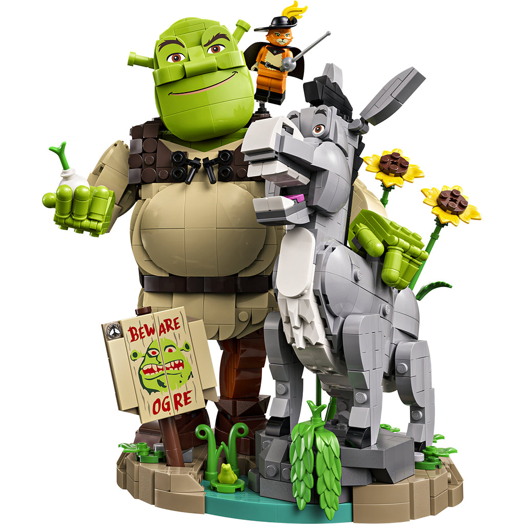 LEGO® Shrek: Shrek, Åsna och Mästerkatten i stövlar