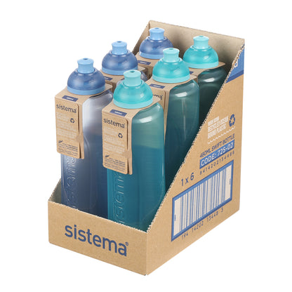Sistema drickflaska, Swift squeeze bottle, 480 ml - Teal stone