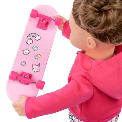 Our Generation Deluxe dockkläder, Skateboard