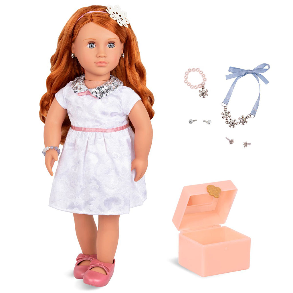 Our Generation dukke, Julissa med smykkeskrin - 46 cm