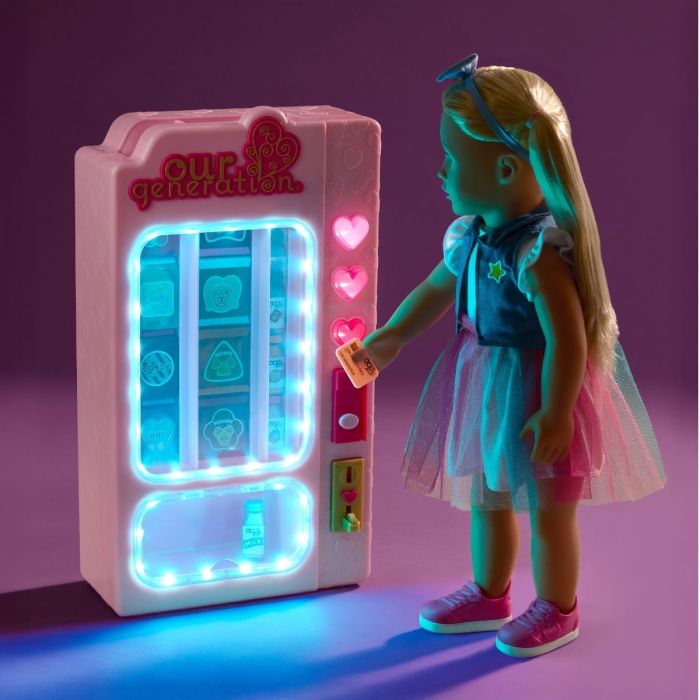 Our Generation docktillbehör, Snackautomat - Utan docka