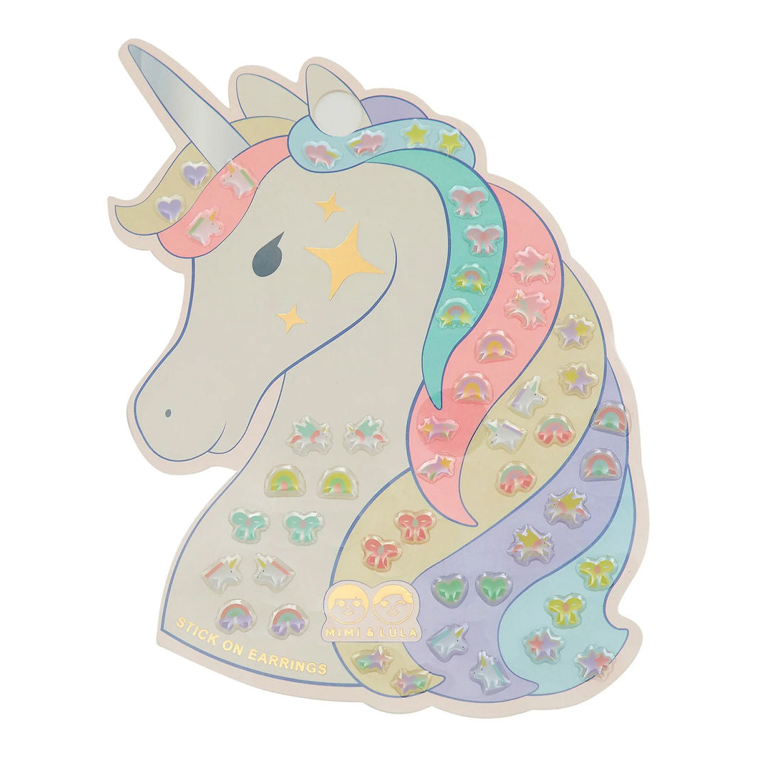 Mimi &amp; Lula örestickers 25 par, My Little Unicorn